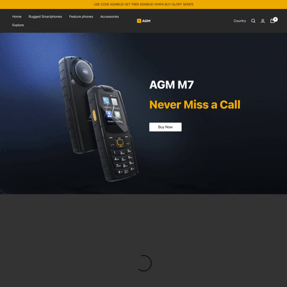 AGM M7 Rugged Feature Phone