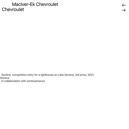 MacIver-Ek Chevroulet