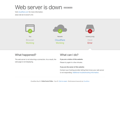 icones.js.org | 521: Web server is down