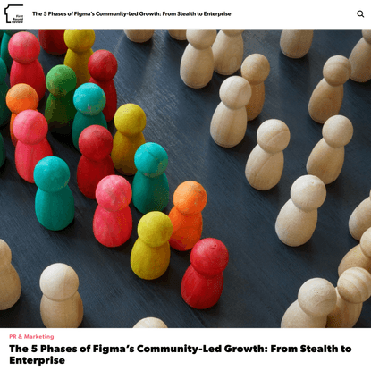 Figma’s Community-Led Growth Playbook: From Stealth to Enterprise