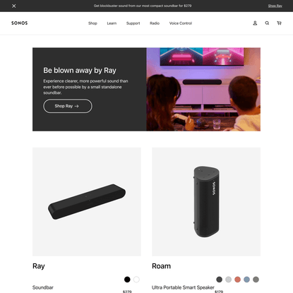 Shop All Products | Sonos