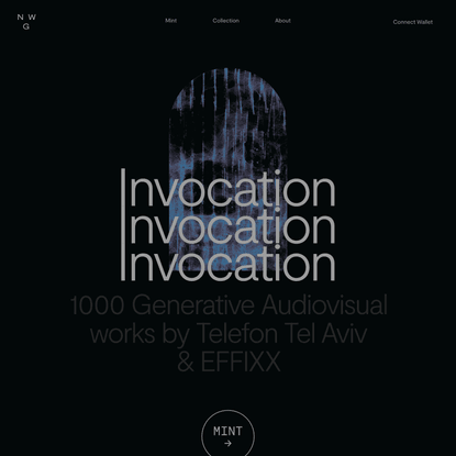 Invocation — Generative NFT Collection