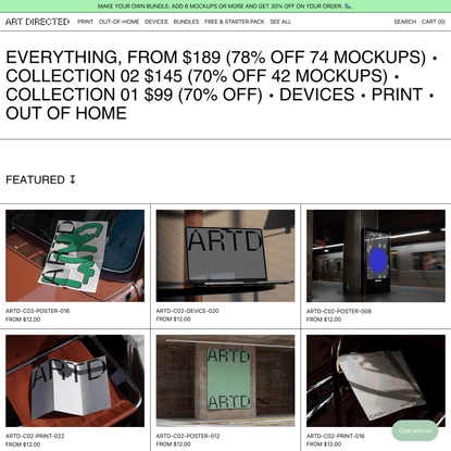 Art Directed Mockups