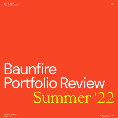 Baunfire Portfolio Review | Summer ’22