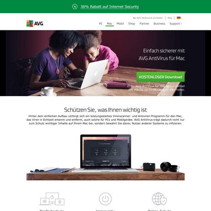 Kostenloses AntiVirus für Mac | Mac-Virenscanner | AVG