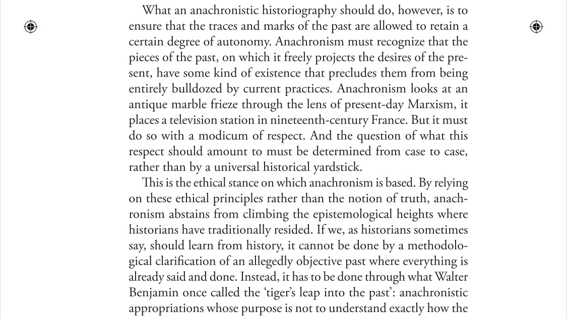 Anachronistic historiography