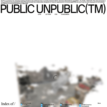 PUBLIC UNPUBLIC (TM)