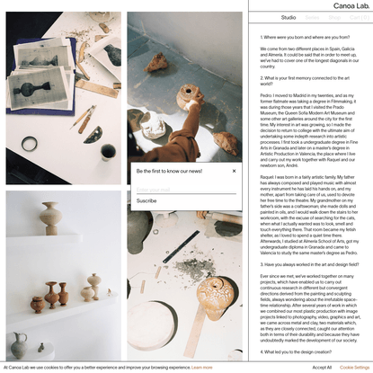 Canoa Lab. | Studio