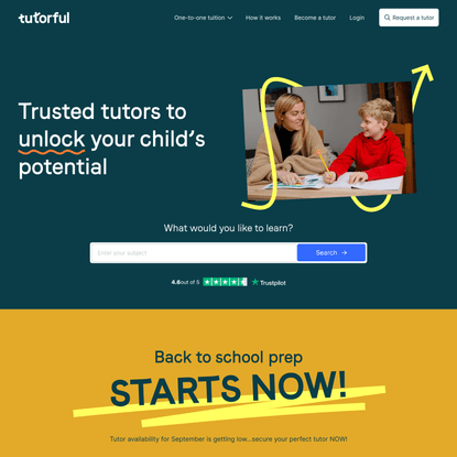 🎓 The Trusted Way To Find A Private Tutor - Tutorful