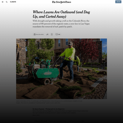 Where Lawns Are Outlawed (and Dug Up, and Carted Away)