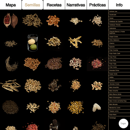 Archivo Biocultural Vivo • Semillas