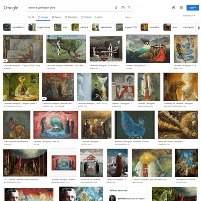 leonora carrington obra - Google Search