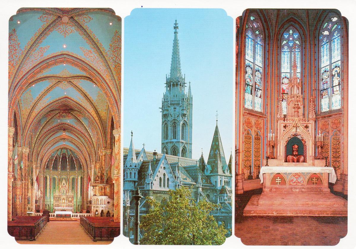 Budapest, Hungary (Matthias Church interior)
