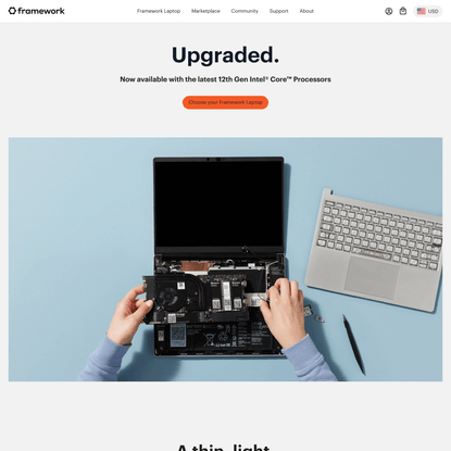 Introducing the new and upgraded Framework Laptop