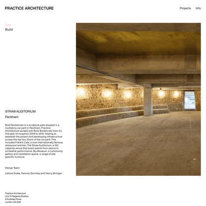 Practice Architecture | Straw Auditorium
