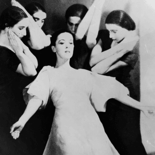 Martha Graham Pose #18: Primitive Mysteries