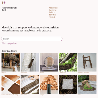 Future Materials Bank