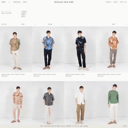Deveaux New York — Deveaux New York | Men’s New Arrivals