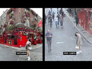 The Follower - Using open cameras and AI to find how an Instagram photo is taken.
