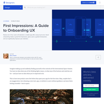 First Impressions – A Guide to Onboarding UX