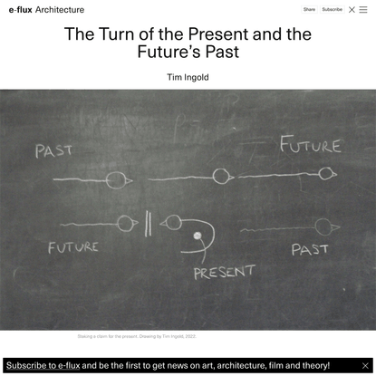 The Turn of the Present and the Future’s Past - Architecture - e-flux