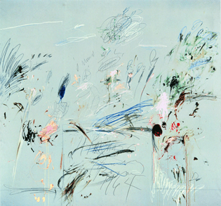 Cy Twombly - Il Parnasso (1964)