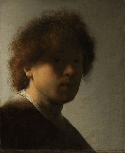 Self-portrait, Rembrandt van Rijn, c. 1628