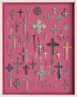 Alexander Girard, Shadowbox with crosses, 1960-69