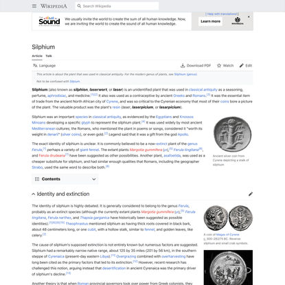 Silphium - Wikipedia
