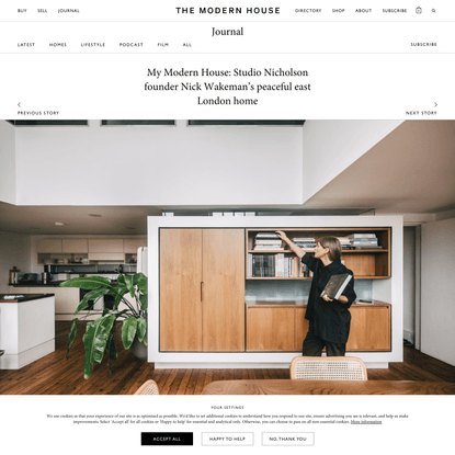 My Modern House: Studio Nicholson founder Nick Wakeman