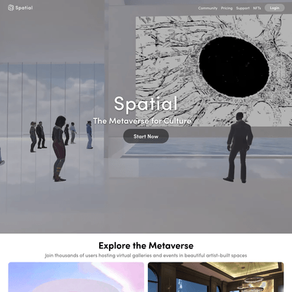 Spatial - Metaverse Spaces That Bring Us Together