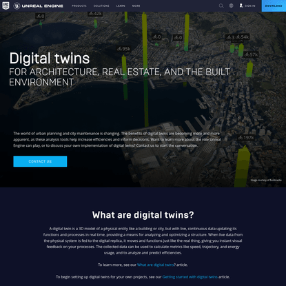 Digital Twin - Unreal Engine