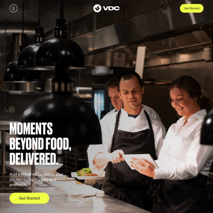 Virtual Dining Concepts – Moments beyond food, Delivered