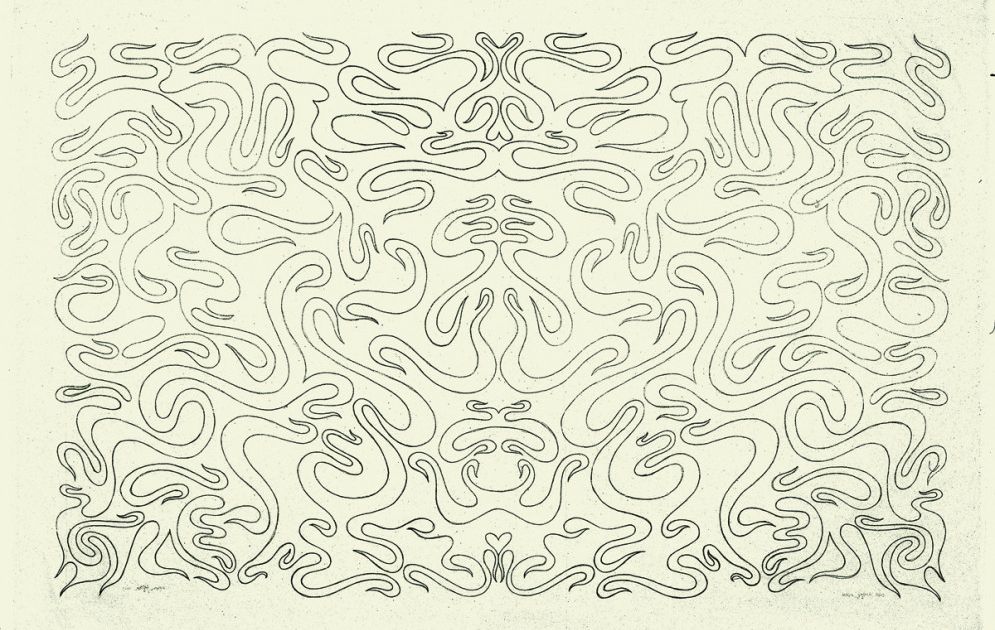 アート・デザイン・音楽 Marian Zazeela Drawings Marian Zazeela, Drawing for Lightbox (Design C), 1965 | Are.na