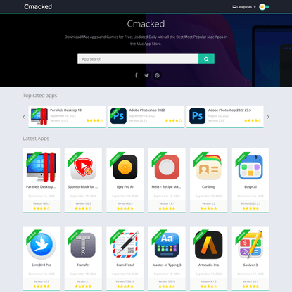 Cmacked - Cracked Mac Apps & Games