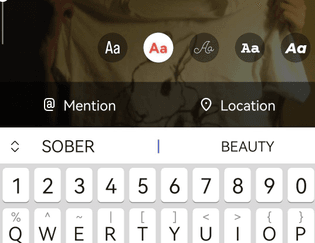 sober/beauty