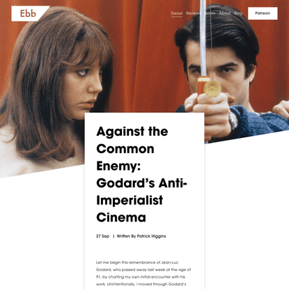 Against the Common Enemy: Godard’s Anti-Imperialist Cinema — Ebb