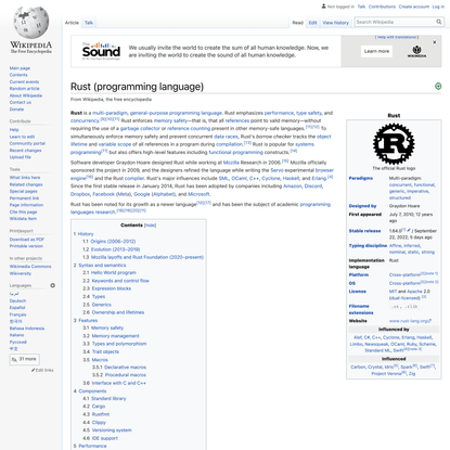 Rust (programming language) - Wikipedia