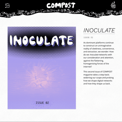 COMPOST Issue 02: Inoculate
