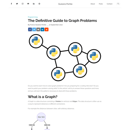 The Definitive Guide to Graph Problems