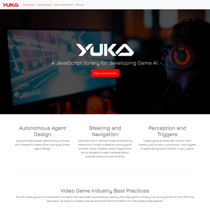 Yuka | A JavaScript library for developing Game AI