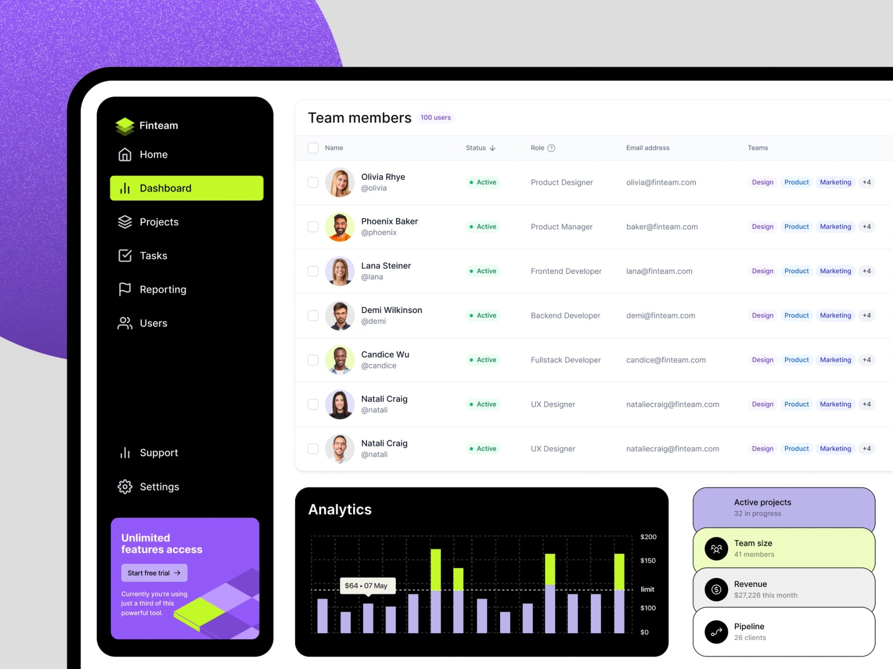 dashboard