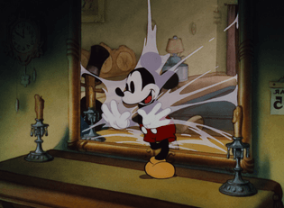 Mickey Mouse, Thru The Mirror, 1936