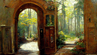 subfeels_archway_door_in_victorian_house_with_forest_on_the_oth_66192cc5-5a36-4759-846d-ec94e94e1293.png