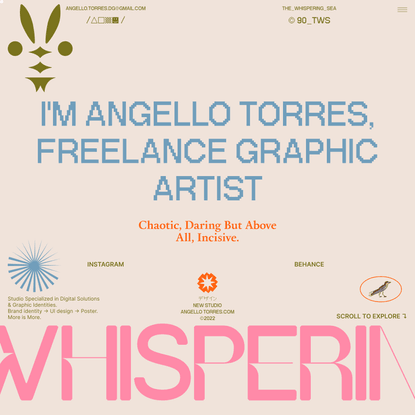 Angello Torres – Graphic Artist