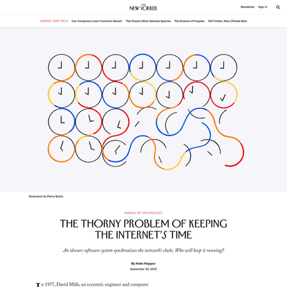 The Thorny Problem of Keeping the Internet’s Time