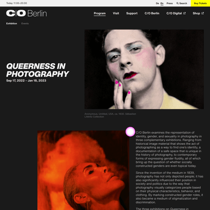 Queerness in Photography | C/O Berlin