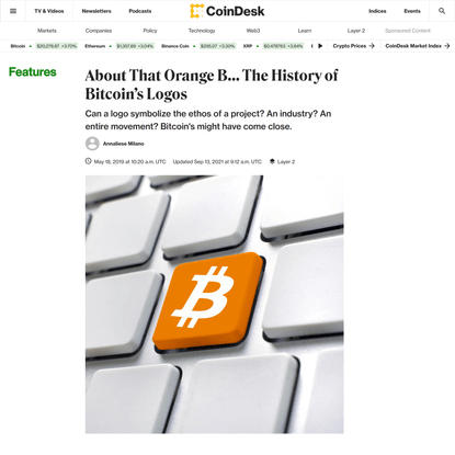 About That Orange B... The History of Bitcoin’s Logos