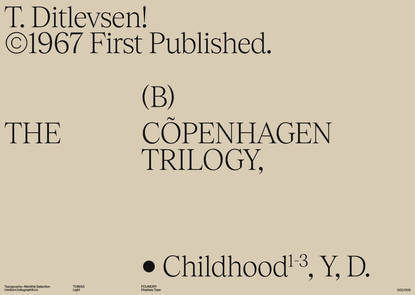 Tobias - Displaay Type Foundry