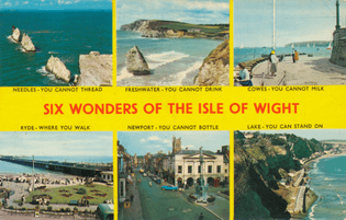 Six Wonders of the Isle of Wight (England)